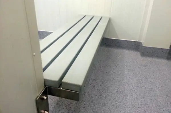 Wall-Mounted Modular Bench